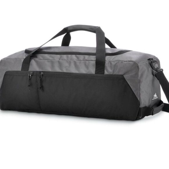 NWT - High Sierra 60L Essential Duffel Bag -
Mercury/Black - Picture 3 of 16